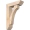 Ekena Millwork Legacy Slat Smooth Bracket w/ Offset Brace, Douglas Fir, 5 1/2"W x 18"D x 26"H BKT0604X18X26LEC06SDF - alternate 1